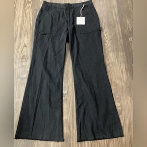 pistola Black Straight Leg Pants
